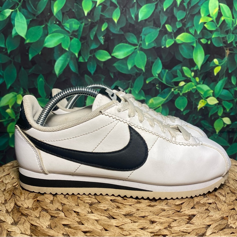Nike Cortez white black Leather